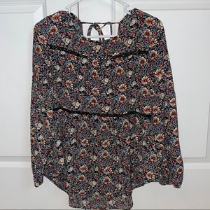 Target Knox Rose floral long sleeve size XS